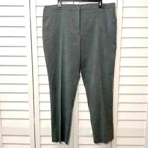 Tommy Hilfiger Straight Leg Trousers Size 16 Gray